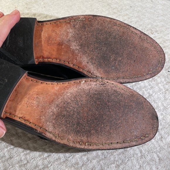 Allen Edmonds Maxfield Black Tassel Loafers Unisex main image 6